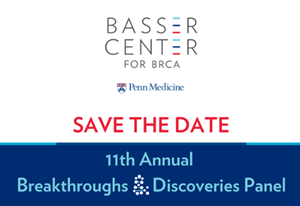 11th annual breakthrough and discoveries panel save the date